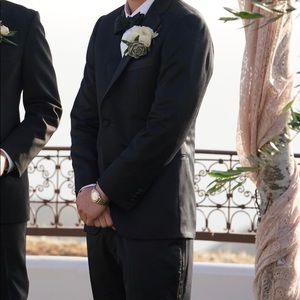 Bespoke Indochino Groom Tuxedo